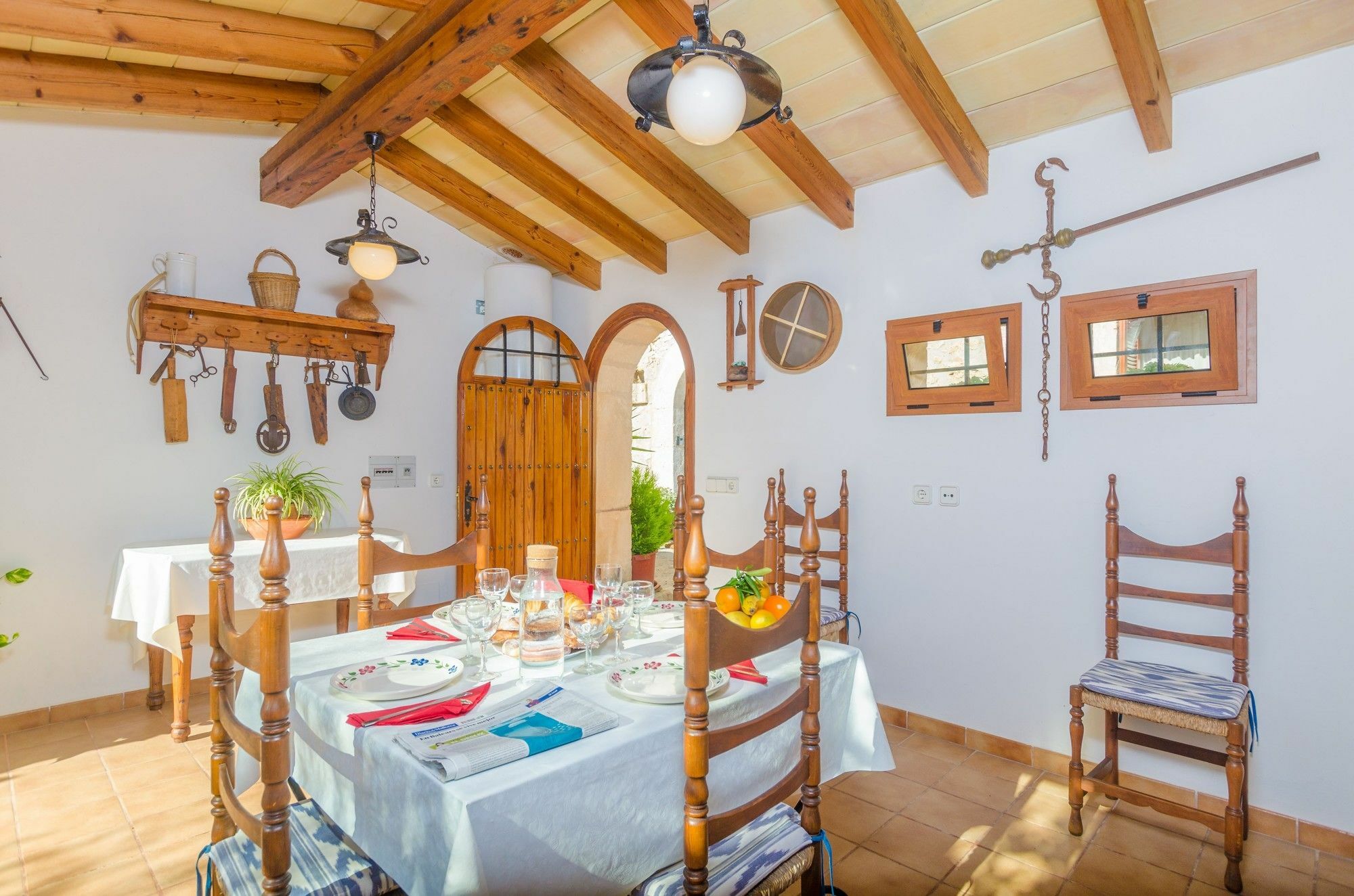 Es Pujols Villa Campanet Buitenkant foto